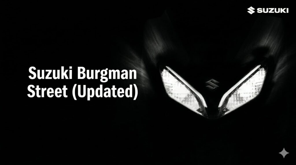 Suzuki Burgman Street Updated Teaser Image