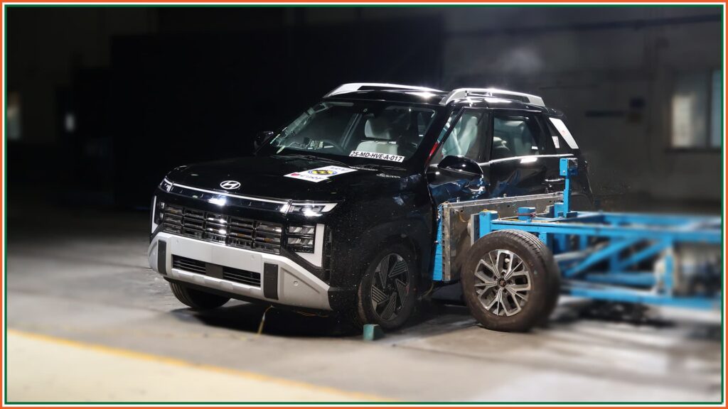 Hyundai Venue Side Impact Test 5 Star Rating