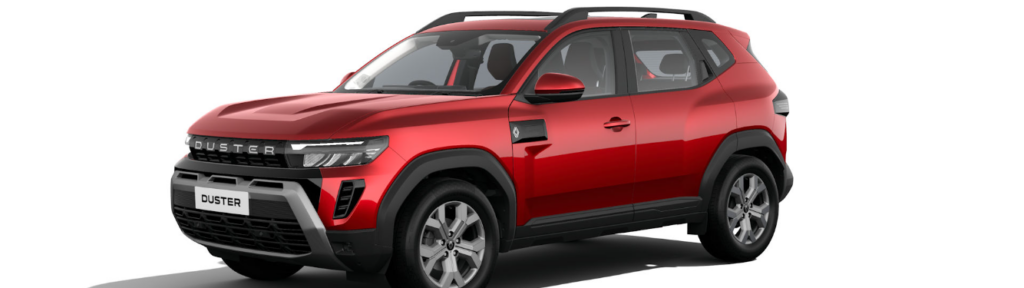  [Photo of 2026 Renault Duster in Sunset Red]