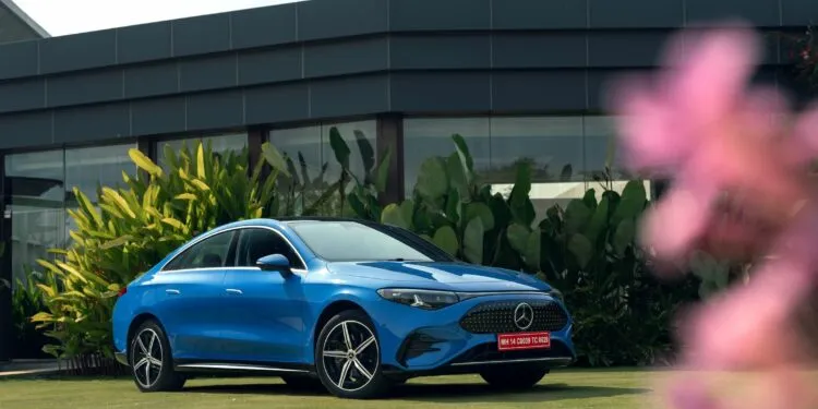 New CLA Photos New Mercedes-Benz CLA Images Blue 2026 Model
