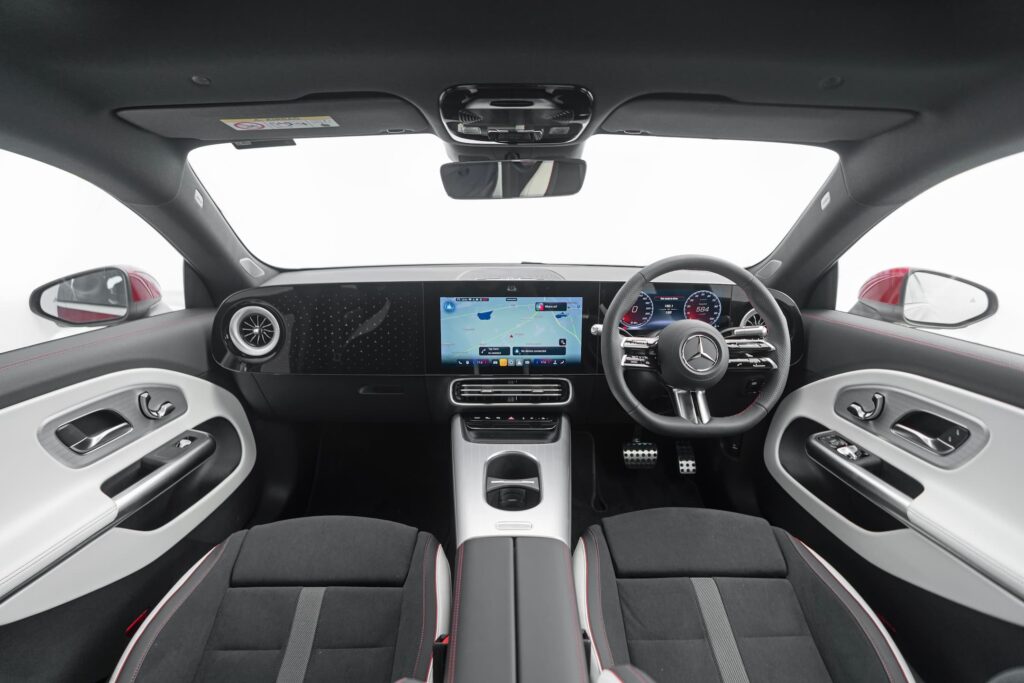 New Mercedes-Benz CLA Interior Photos