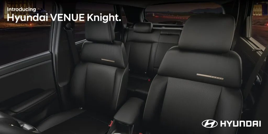 New Venue Knight Exclusive Black Leather
