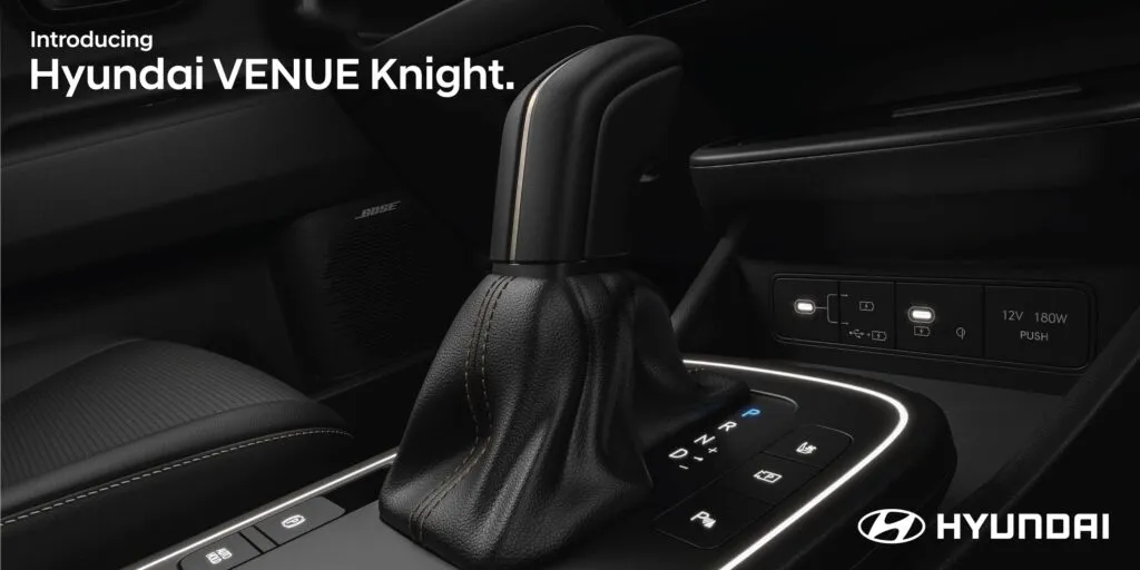 2026 Venue Knight Edition Gear Knob