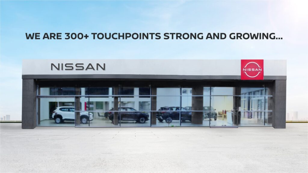 Nissan Showroom Touch  points in 2026