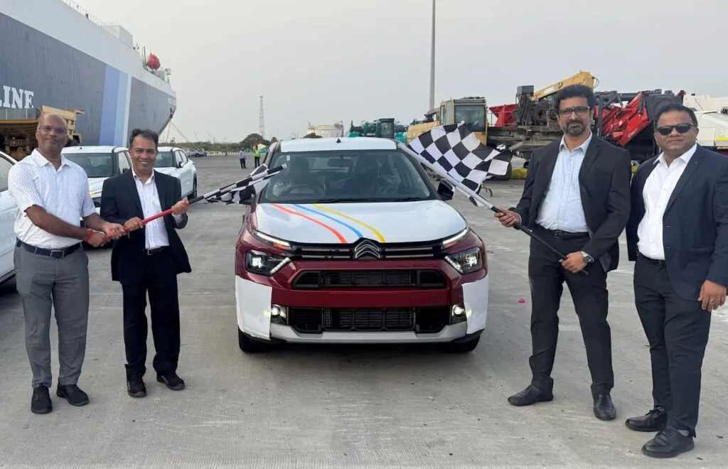 Citroen 10000th Unit Export to South Africa