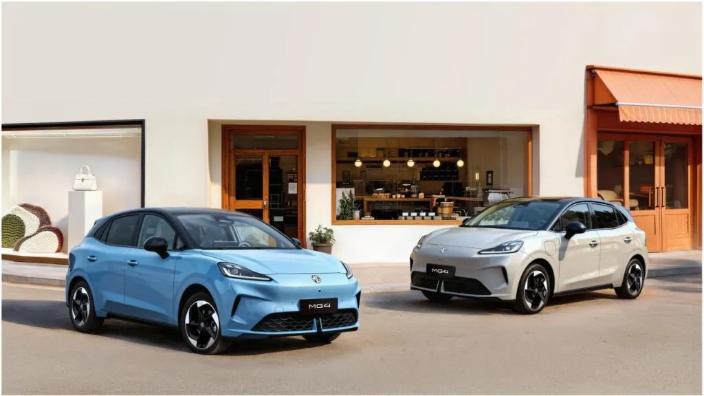 New MG4 at Beijing Auto Expo 