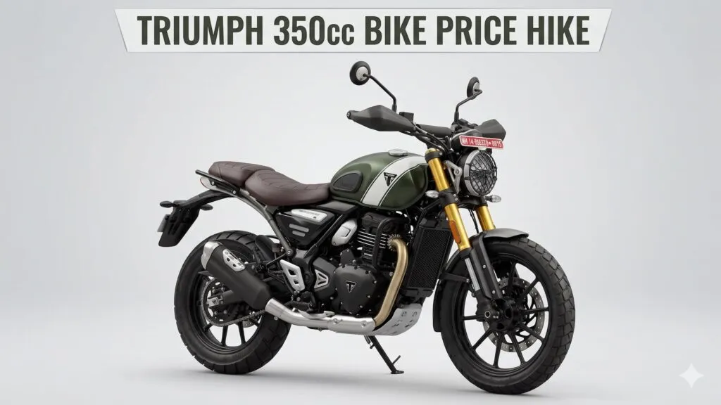 Triumph 350cc Motorcycles Price Hike June 2026