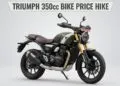 Triumph 350cc Motorcycles Price Hike June 2026