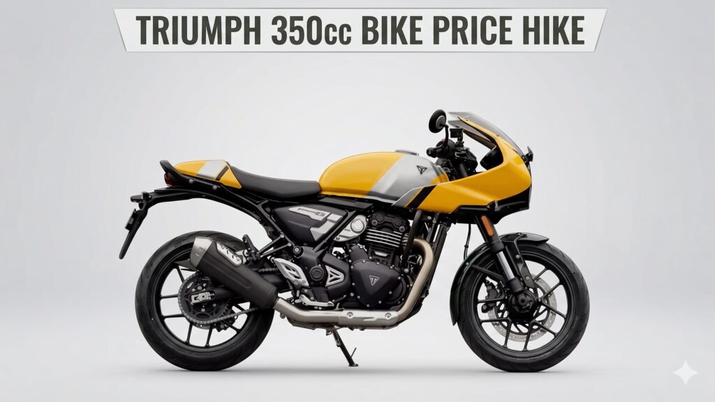 Triumph 350cc Bike Price Hike Yellow Color