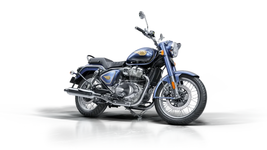 Royal Enfield Bullet 650 Battleship Blue Color