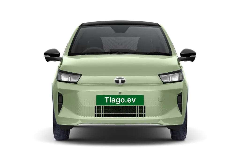 Tata Tiago EV Front View Photos - New Tiago Electric Images...
