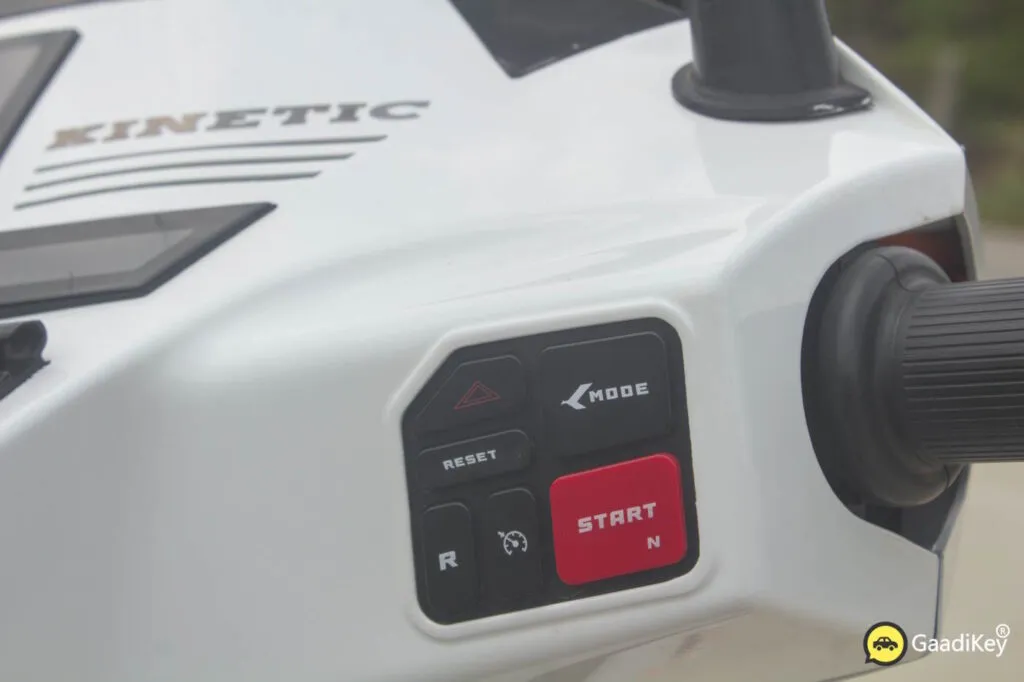 New Kinetic DX+ Start Button
