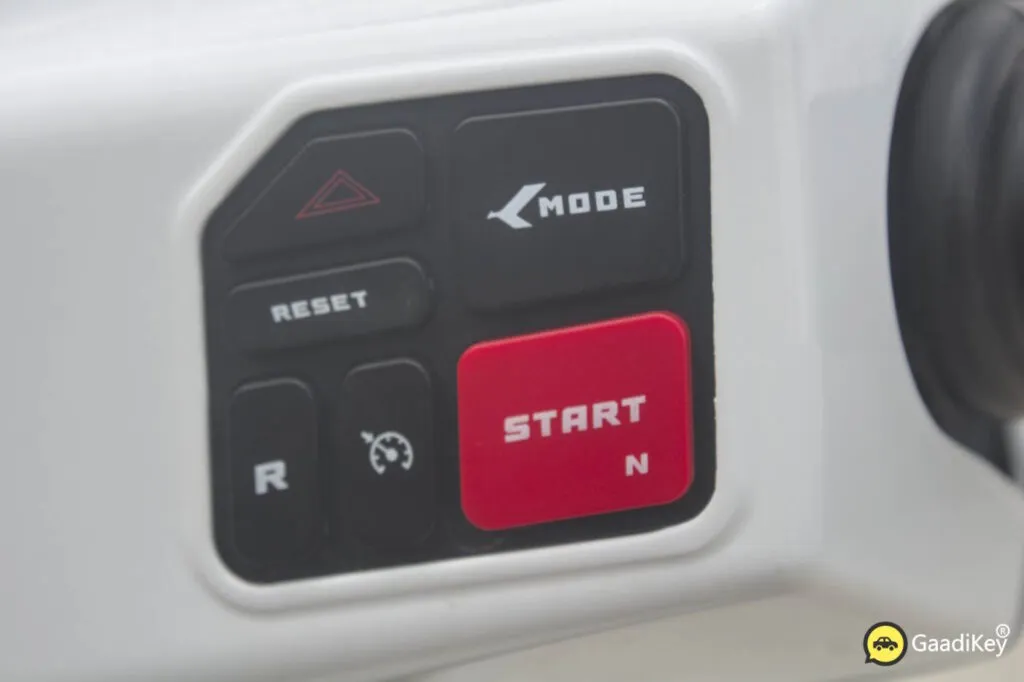 Kinetic DX+ Start button