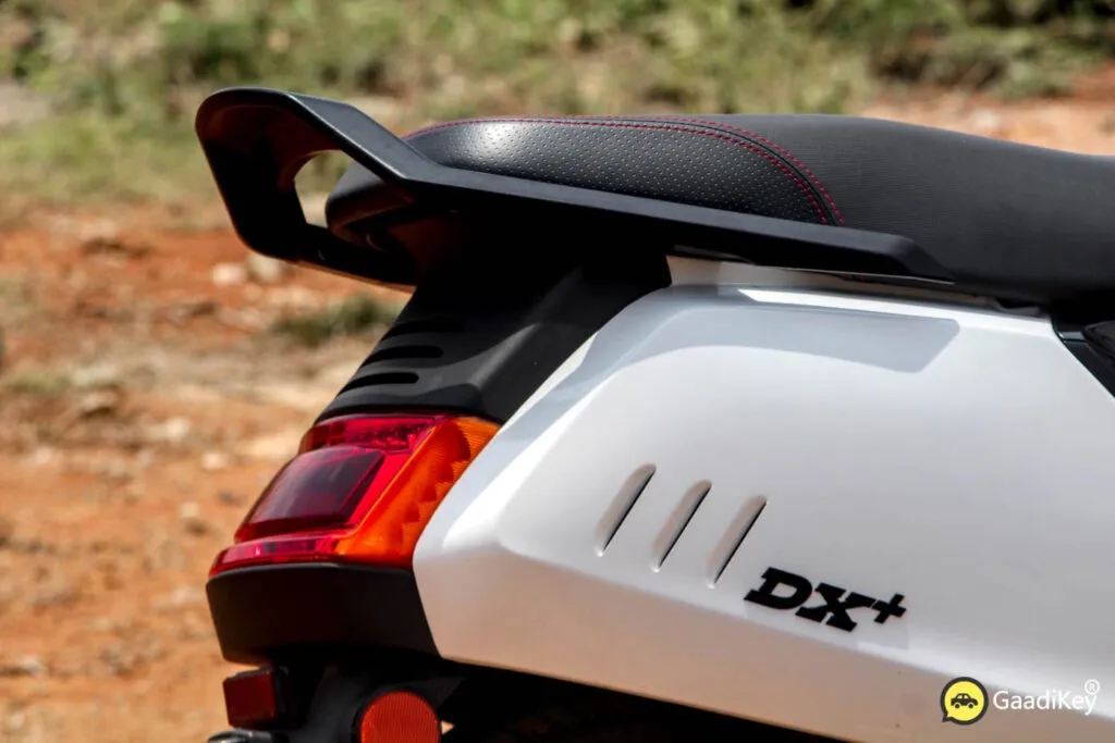 Kinetic DX+ Rear,, Pillion Backrest