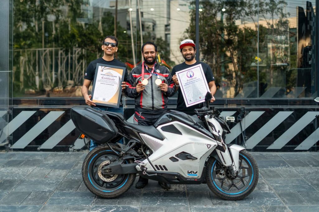 Ultraviolette F77 MACH 2 World Record