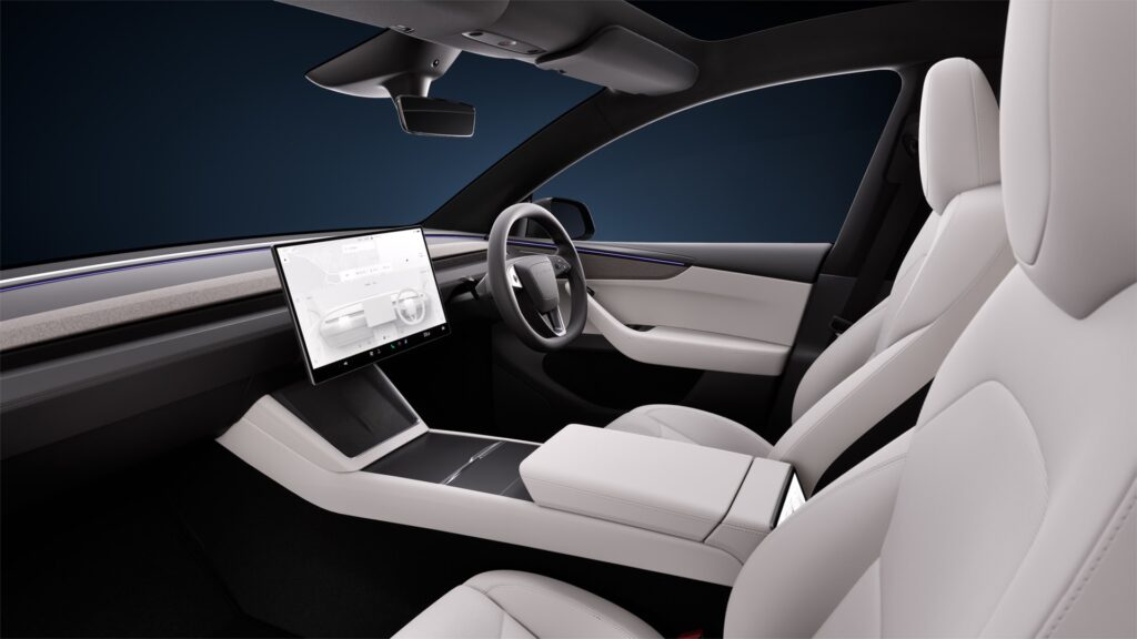 Tesla Model Y Premium Interior Front Row Images