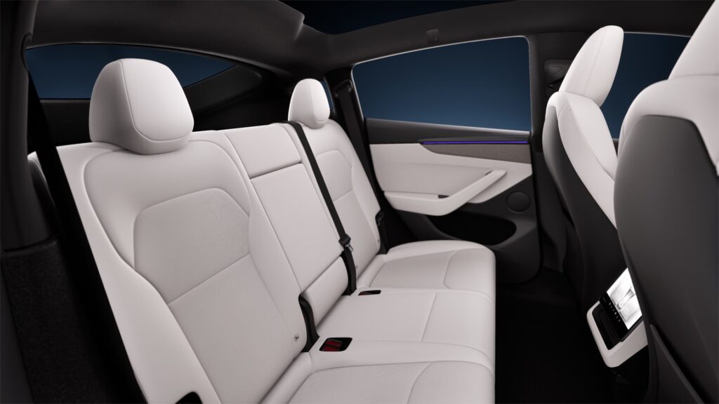 Tesla Model Y Premium Interior Images