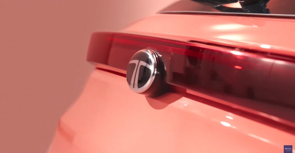 2026 Tata Tiago Logo and Tail Lamp Design