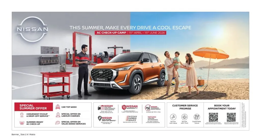 Nissan Service Checkup.... Nissan Summer Service Offers