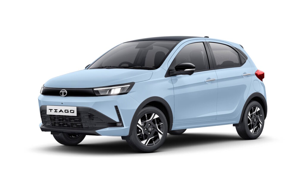2026 Tata Tiago Blue Color