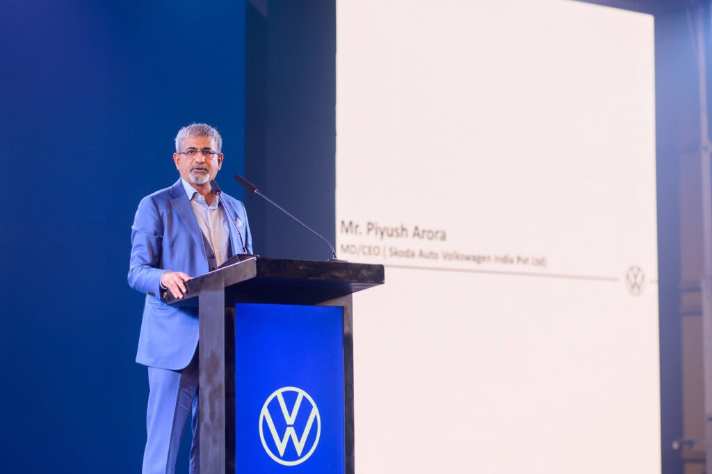 Piyush Arora during opening of Volkswagen in Srilanka