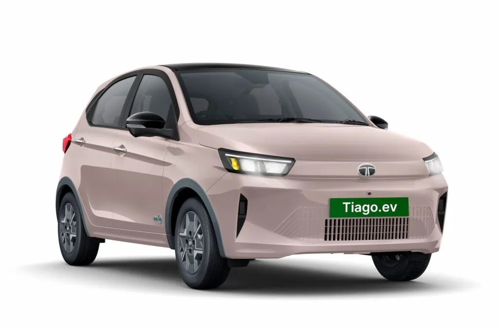 2026 Tata Tiago Electric Sobo Surge Color Option New Tiago EV Sobo Surge