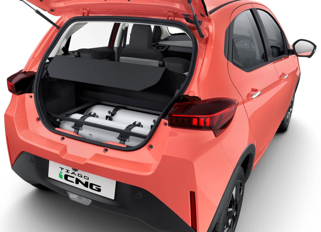 New Tata Tiago 2026 Model CNG Boot Space