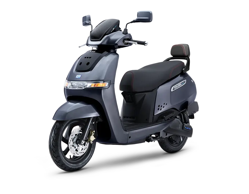 TVS iQube Dark Grey Color 