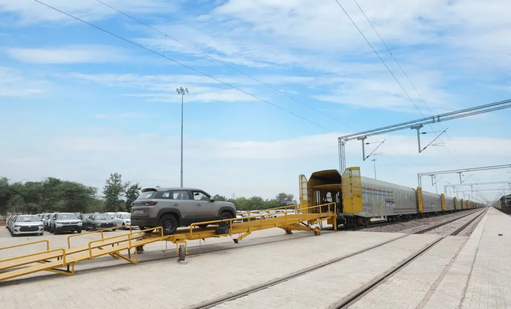 Maruti Suzuki Loading via Train
