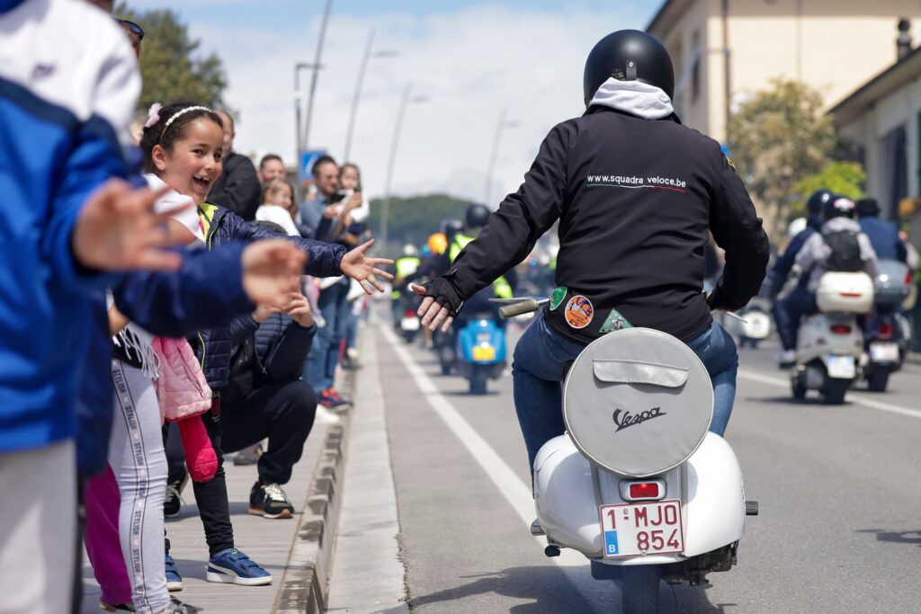 Vespa 80th Anniversary Festival in Rome, Italy