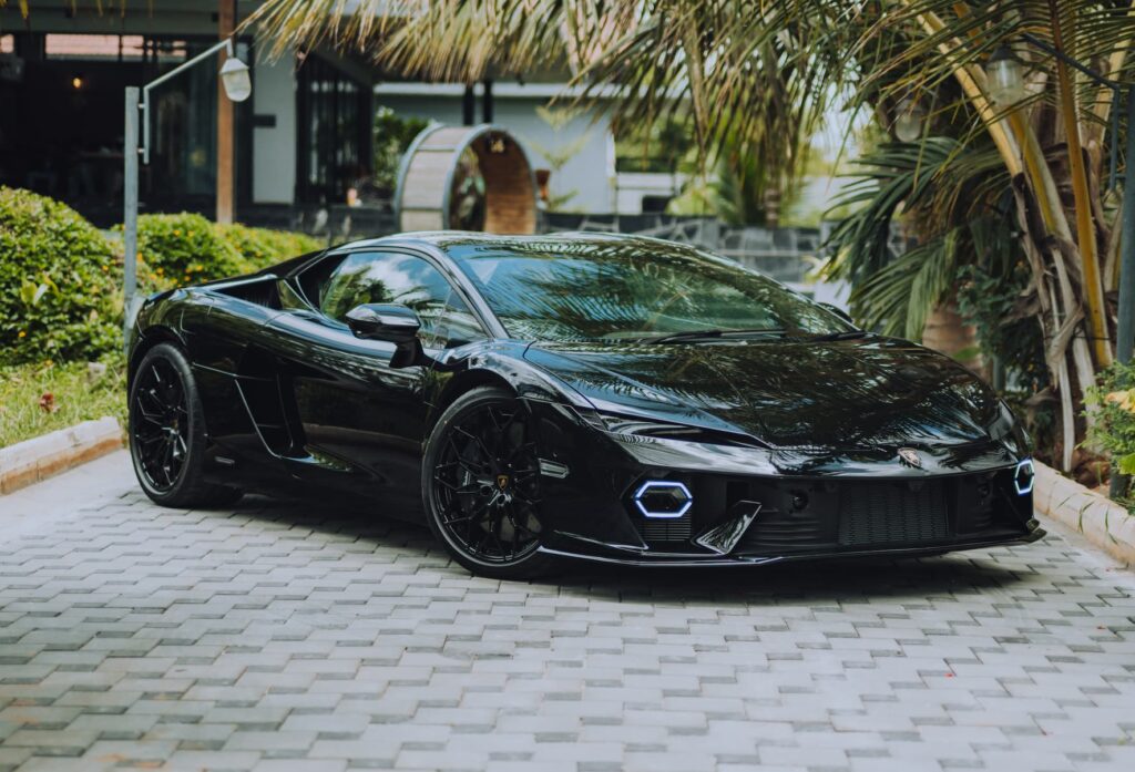 All Black Lamborghini 