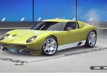 Lamborghini Miura in the Game