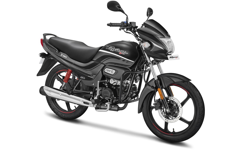 2026 Hero Passion Plus Dark Grey