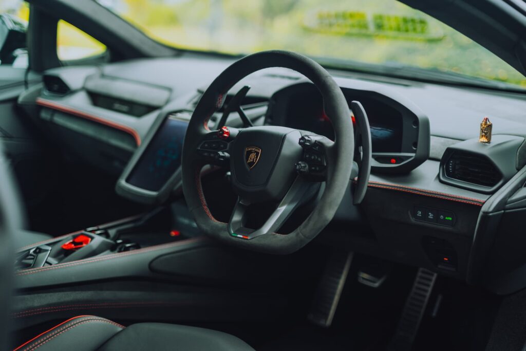 Interiors of New Lamborghini Temerario 