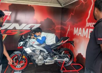 Aprilia Tuono 457 Launch