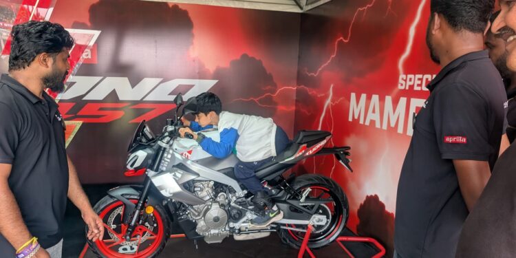 Aprilia Tuono 457 Launch
