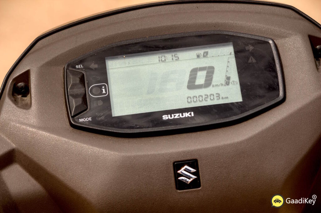 Suzuki Access Ride Connect Digital Instrument Cluster