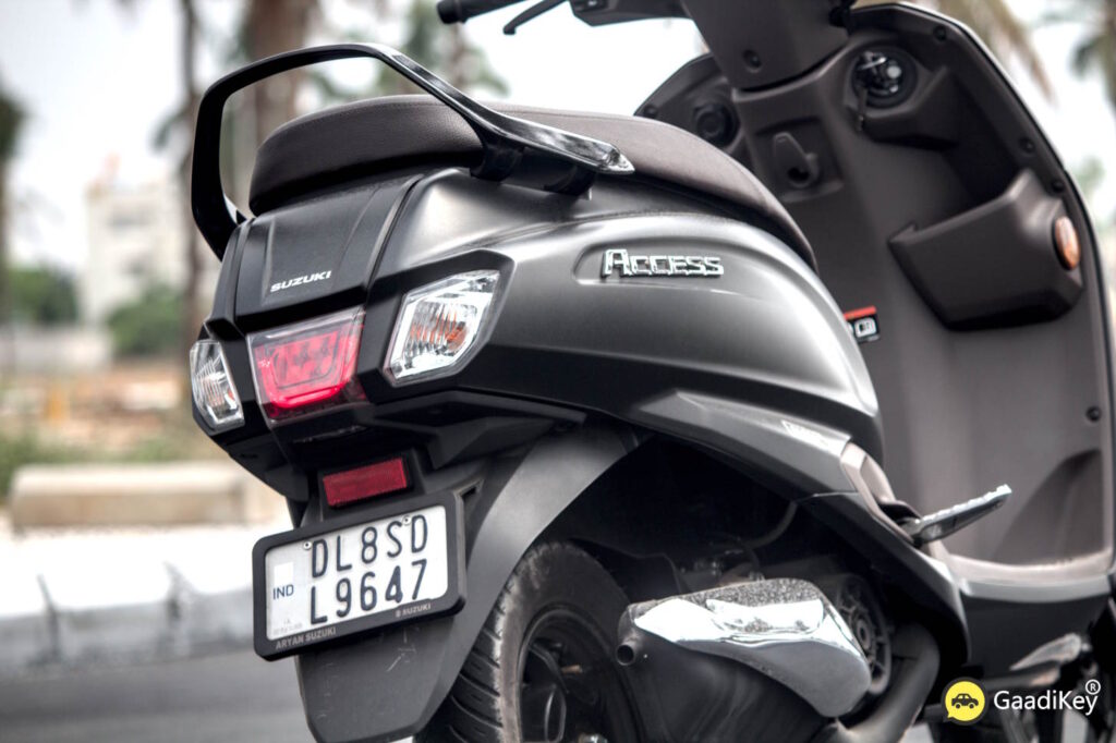 New Suzuki Access 125 Back Design