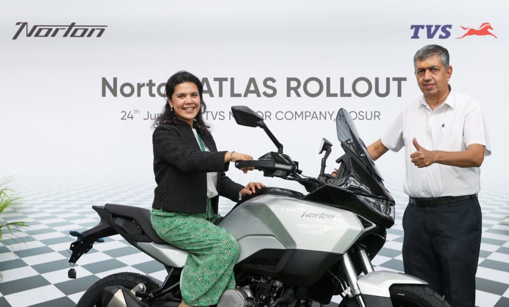 TVS Norton Atlas First Motorcycle Launch