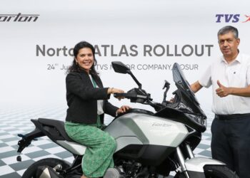 Norton Atlas Motorcycle rolls out of Hosur Factory