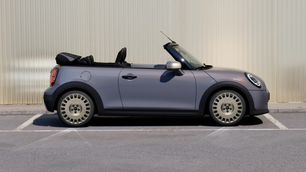 New MINI Convertible Images Side Profile
