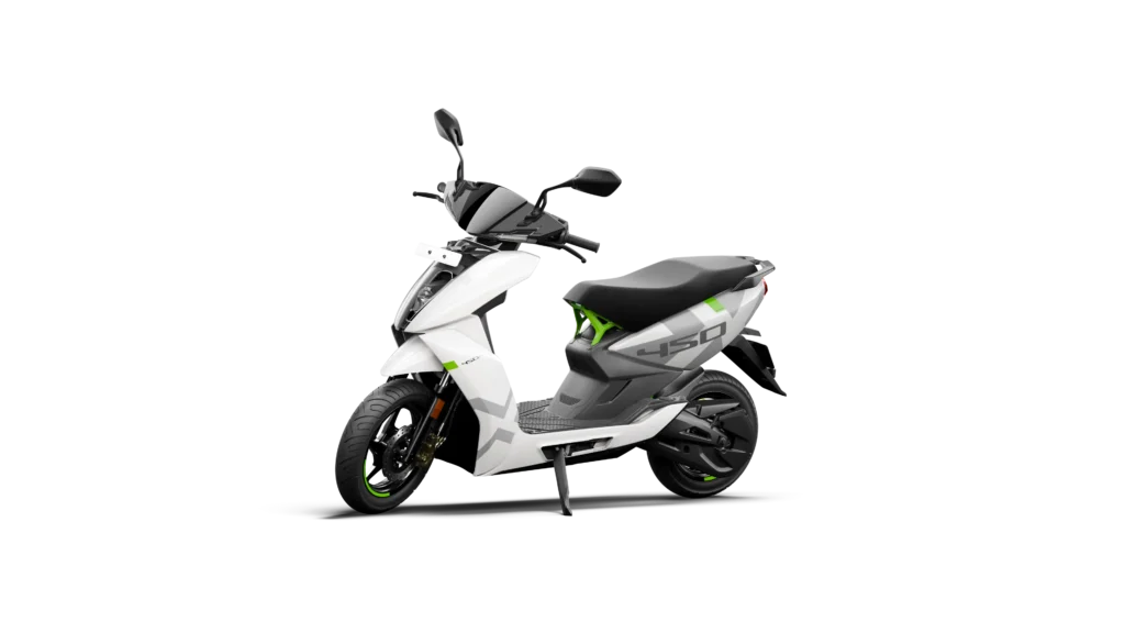 Ather 450X Still White Color New Overtones Series