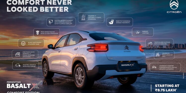 Citroen Basalt X Comfort Edition