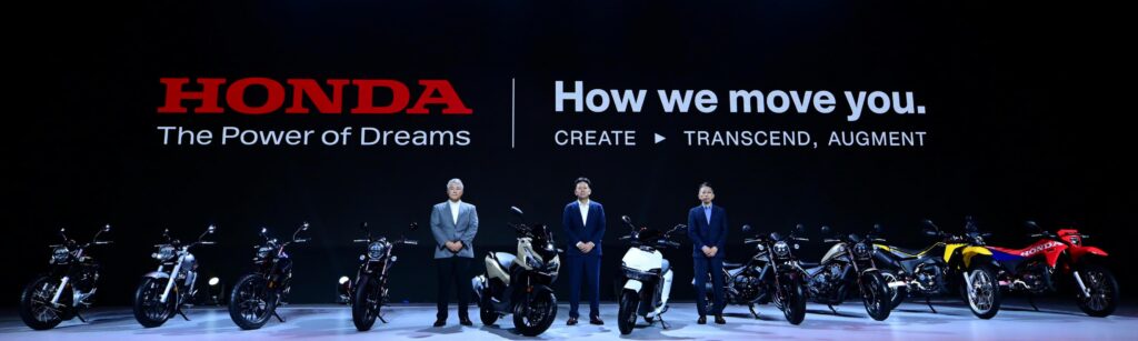 Wide angle photos of all new Honda motorcycles and scooters for India Market