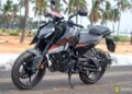 2026 KTM Duke 390 - 350cc Engine New Duke 390 Liquid Carbon Color Option