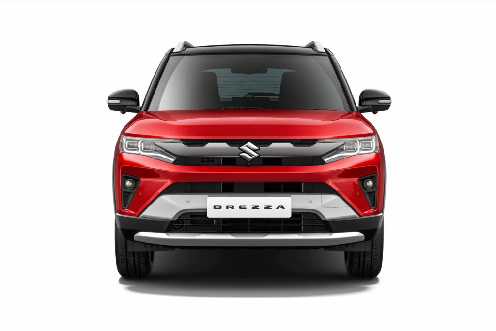 New Maruti Brezza 2026 Model Front Fascia