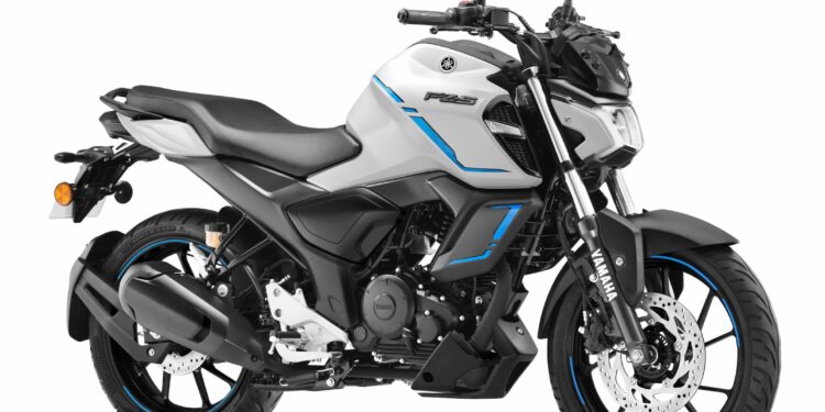 2026 Yamaha FZ-S White Strom Color Option New Color 2026 Model FZ-S Fi Hybrid