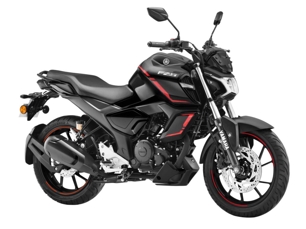 2026 Yamaha FZ-S Metallic Black Color Option