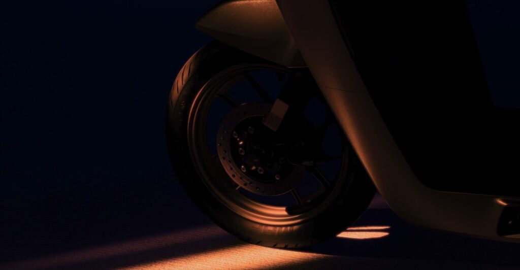 Ather Konarc Disc Brake in the front - Affordable Ather EV