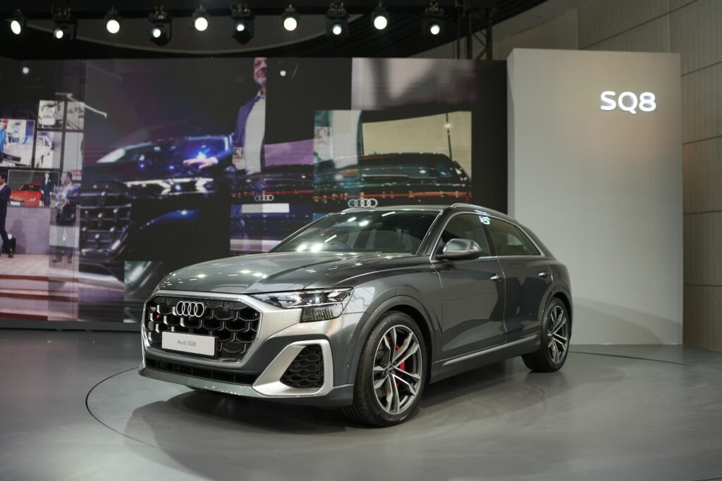 Audi SQ8 Grey Color - Audi India's New Plan